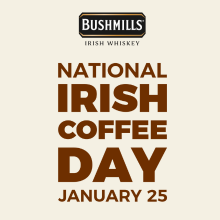 『アイリッシュコーヒーの日』を　全国各地のバーでお祝いしましょう！　