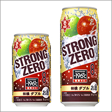 「－196℃ ストロングゼロ〈林檎ダブル〉」冬季限定新発売