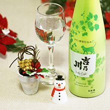 クリスマスにぴったりの新感覚日本酒『ワイン酵母仕込み 吉乃川』発売！