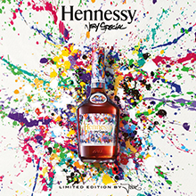 【Hennessy V.S Limited Edition 2017 BY JONONE】限定コラボレーションボトルが誕生！