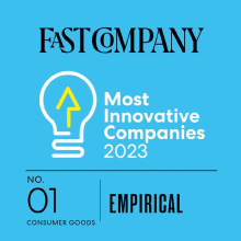 「World’s Most Innovative Companies（最も革新的な企業）」Consumer goods部門においてエンピリカルが1位を獲得